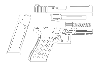 Glock éclaté